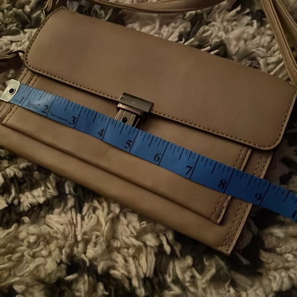 Genuine Leather Crossbody/Wristlet - Picture 5 of 12